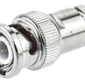BNC Connector 50 Ohm Cable mount Clamp termination