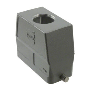 Industrial connector hoods HAN 24B Top entry Single locking 19300240448