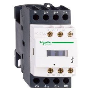 Contactors 4Pole (4NO)  440V 25Amp 24VDC Coil Schneider LC1DT25BD