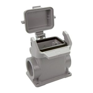 Industrial connector Housing Han 6B  Surface mounted Single locking   19300060297